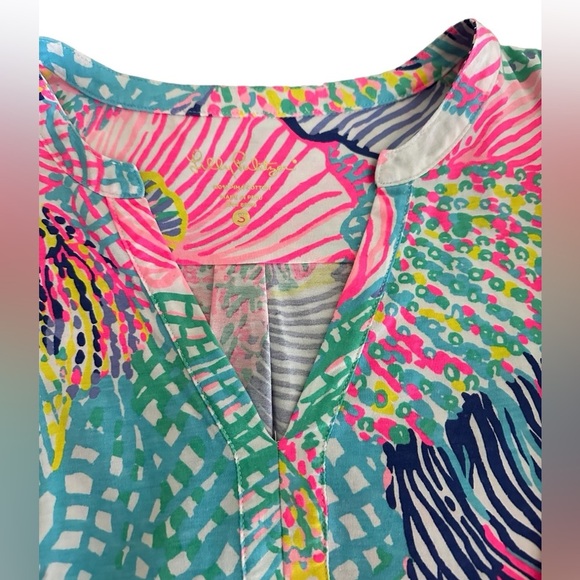 Lilly Pulitzer Women’s  Roar of the Seas 3/4 Sleeve Dress Size S  - Perfect! - Picture 4 of 5